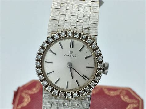 vintage omega ladies diamond watches